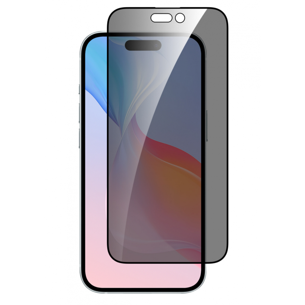 iPhone 17/17 Pro/16 Pro betekintésmentes üvegfólia (LCD-IPH17-PRIVACY)-0