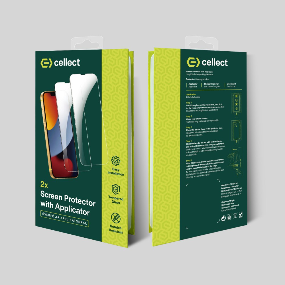 iPhone 17 Air applikátor 2 üvegfóliával (LCD-IPH17A-APP)
